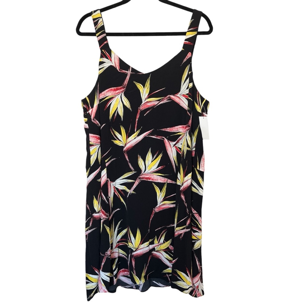 1.State Black Havana Tropical Dress